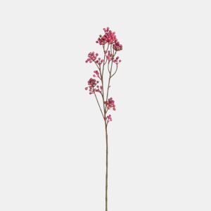 Planta artificial BERRYSPRAY rosa 66cm marca MICA DECORATIONS