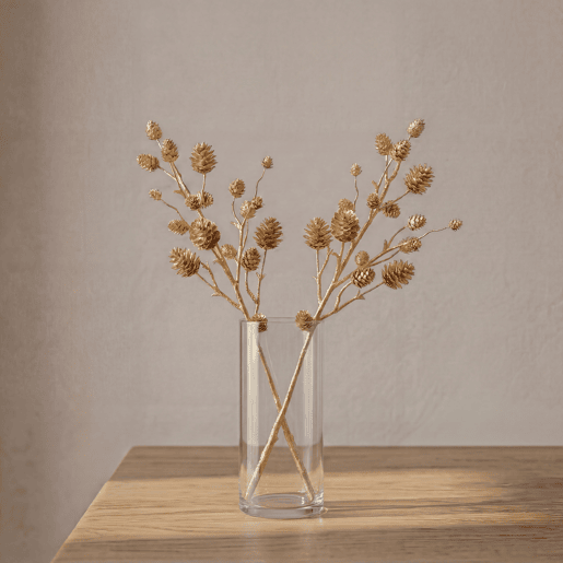 Planta artificial PIÑA XMAS 70cm marca MICA DECORATIONS