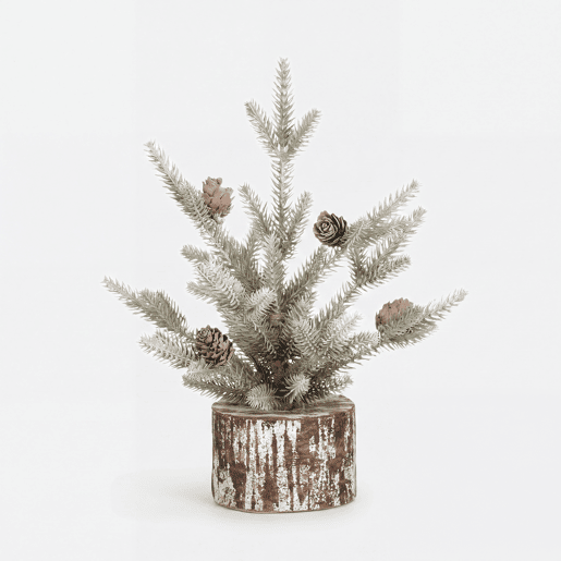 Planta artificial PINO VERDE 30cm marca MICA DECORATIONS