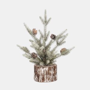 Planta artificial PINO VERDE 30cm marca MICA DECORATIONS