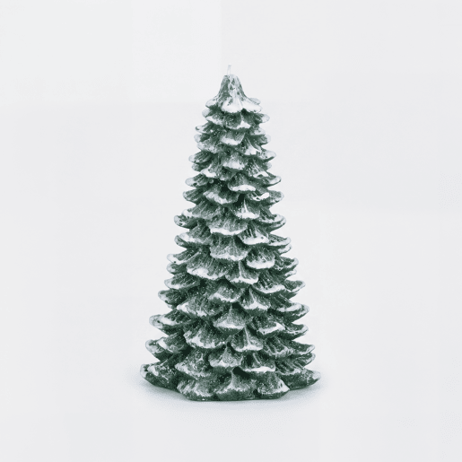Vela ÁRBOL XMAS verde 20x10cm marca MICA DECORATIONS
