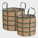 Cesta LEORA marca MICA DECORATIONS Cesta LEORA marca MICA DECORATIONS