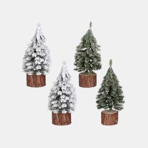 Figura ÁRBOL ESMERILADO sortido 19cm marca MICA DECORATIONS