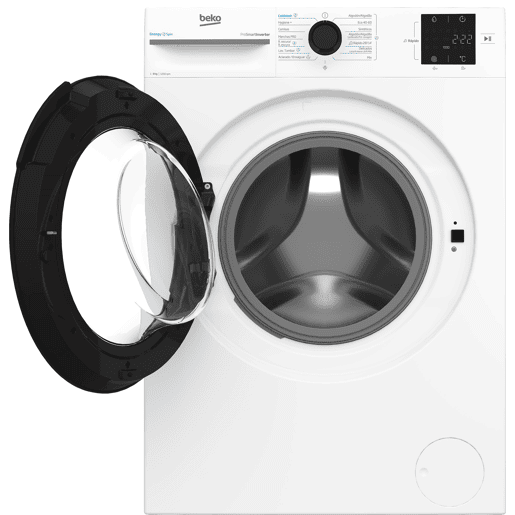 Máquina de lavar roupa BEKO BM3WFT3821WB 8kg 1200 RPM Máquina de lavar roupa BEKO BM3WFT3821WB 8kg 1200 RPM