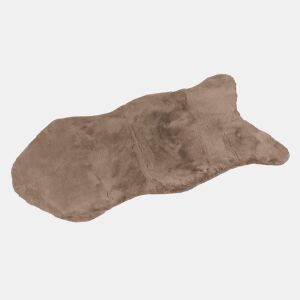 Tapete em poliéster RABBIT 60x90cm cor taupe