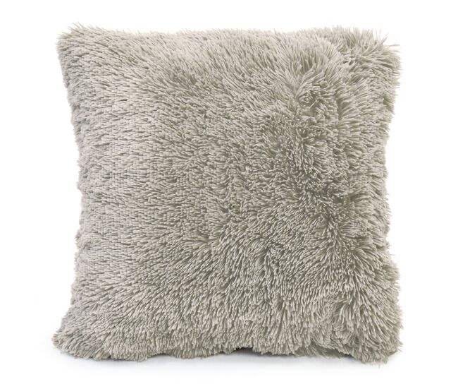 Cojín poliéster sheep 45x45cm color plata