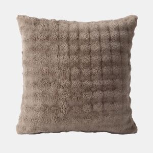 Almofada em poliéster BUBBLE 45x45cm taupe