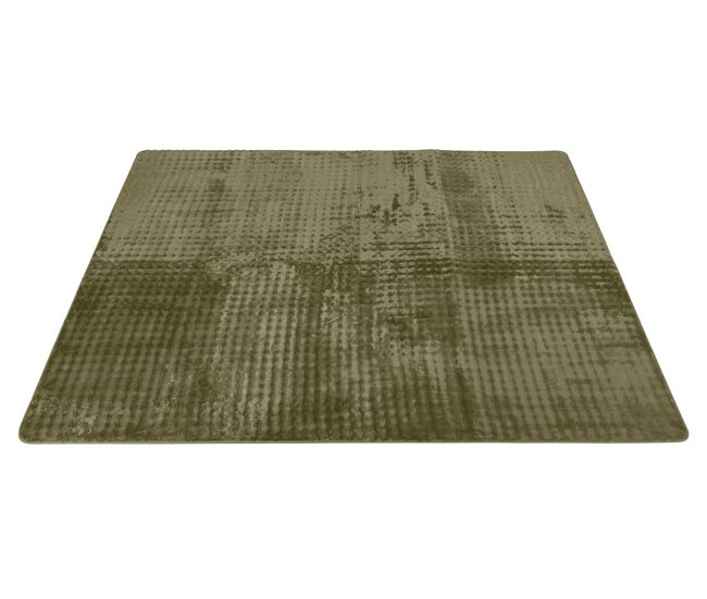Alfombra poliéster bubble 120x170cm color verde