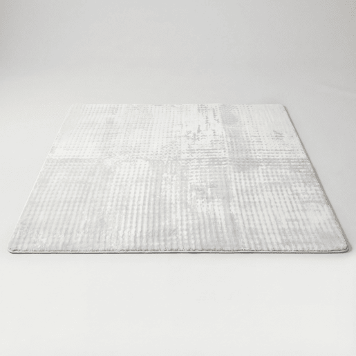 Tapete em poliƩster BUBBLE 160x230cm cor branco Tapete em poliƩster BUBBLE 160x230cm cor branco