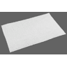 Tapete de banho poliéster CHENILLE 50x80cm cor branco