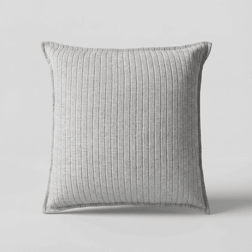 Almofada em poliéster VELVI 45x45cm cinza claro