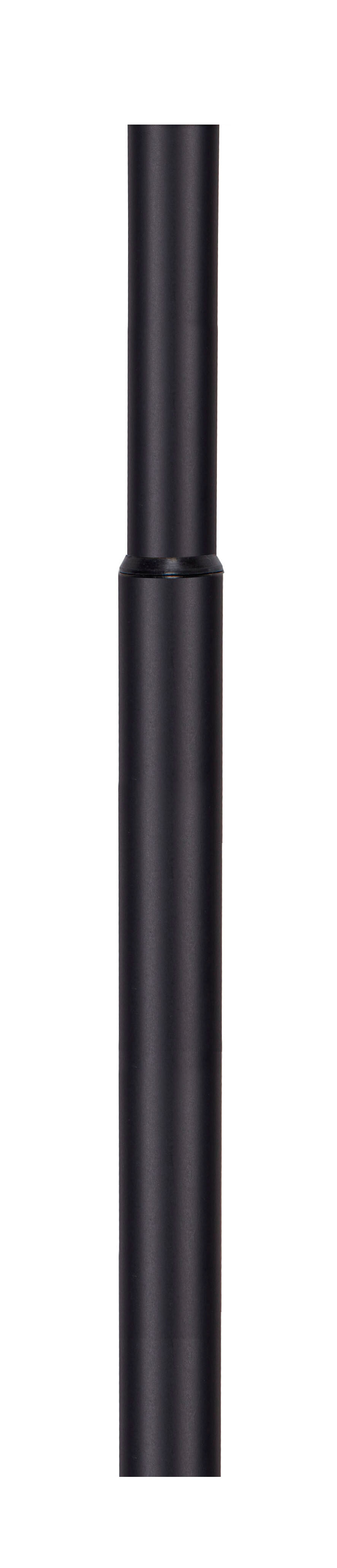 Barra cortina extensible ADA color negro