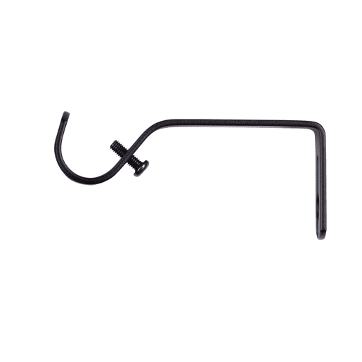 Varão de cortina extensível ADA de 160cm a 300cm cor preto