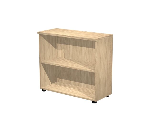 Estantería baja presto roble 80x35x72cm