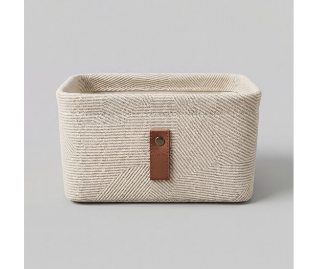 Cesta frans 10x24x15cm crudo marca ecoanya