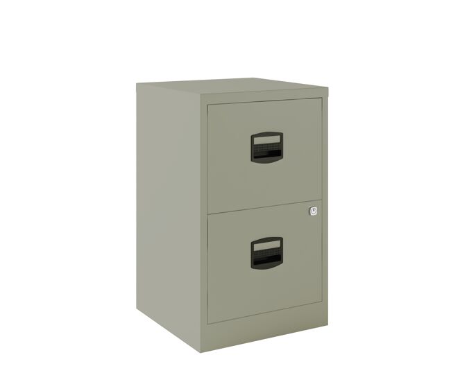 Cajonera bisley pfa 2 cajones gris