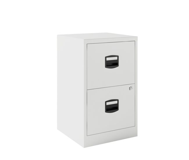Cajonera bisley pfa 2 cajones blanco