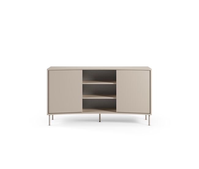 Aparador nova con 2 puertas color crema - conforama