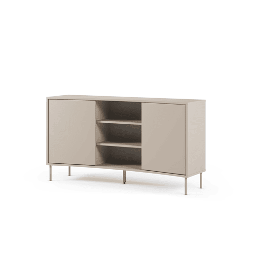 Aparador NOVA com 2 portas cor creme