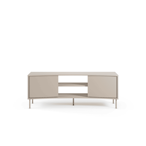 Móvel de TV NOVA 150cm 2 portas creme Móvel de TV NOVA 150cm 2 portas creme