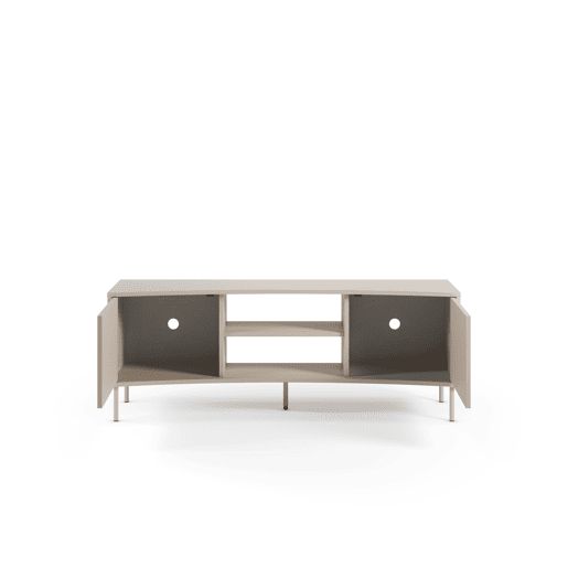 Móvel de TV NOVA 150cm 2 portas creme Móvel de TV NOVA 150cm 2 portas creme