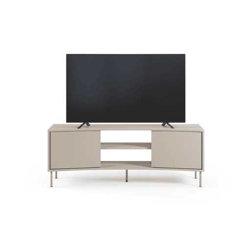 Móvel de TV NOVA 150cm 2 portas creme Móvel de TV NOVA 150cm 2 portas creme