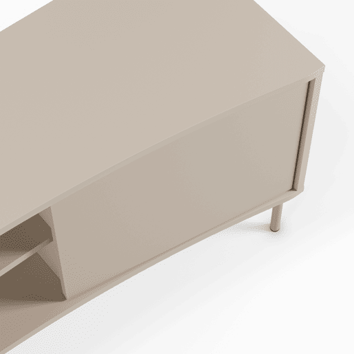 Móvel de TV NOVA 150cm 2 portas creme Móvel de TV NOVA 150cm 2 portas creme