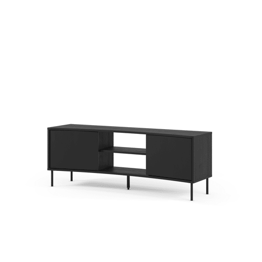 Móvel de TV NOVA 150cm 2 portas preto