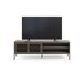 Mueble TV 160cm 2 puertas negro FAYNA Mueble TV 160cm 2 puertas negro FAYNA Marron