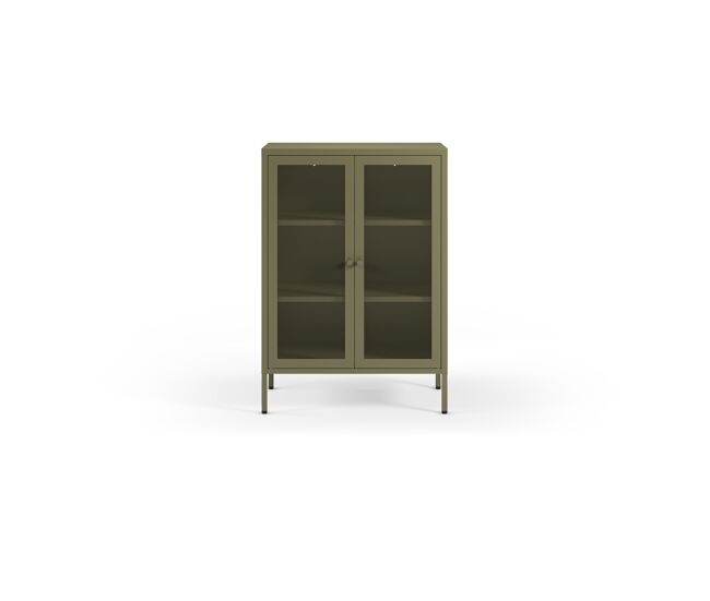 Aparador fayna 2 puertas verde - conforama