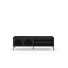 Móvel de TV DIORA 160cm 2 portas cor preto