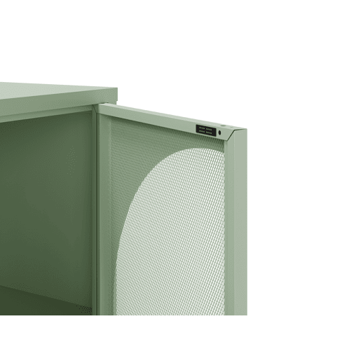 Aparador TAYRA com 4 portas cor verde