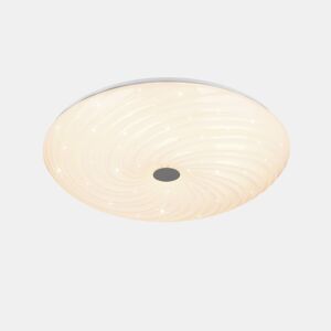 Plafon GRAVITY LED 45W 57cm 4500LM branco com efeito estrela