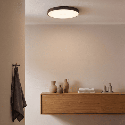 Plafon SPICA LED 18W 27cm 2000LM cor preto Plafon SPICA LED 18W 27cm 2000LM cor preto
