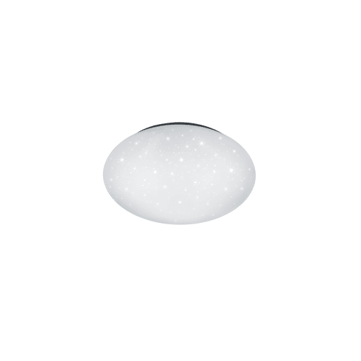 Plafon PUTZ LED 15W 37cm 1500LM cor branco efeito estrela
