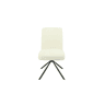 Conjunto de 2 cadeiras MONA cor branco