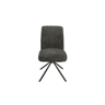 Conjunto de 2 cadeiras MONA cor antracite