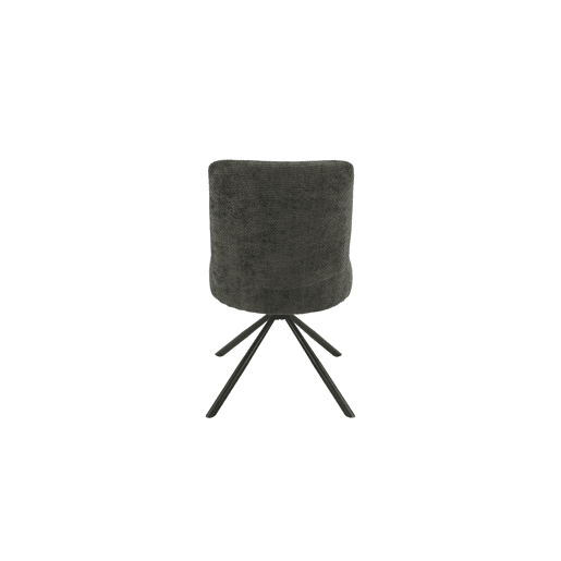 Conjunto de 2 cadeiras MONA cor antracite
