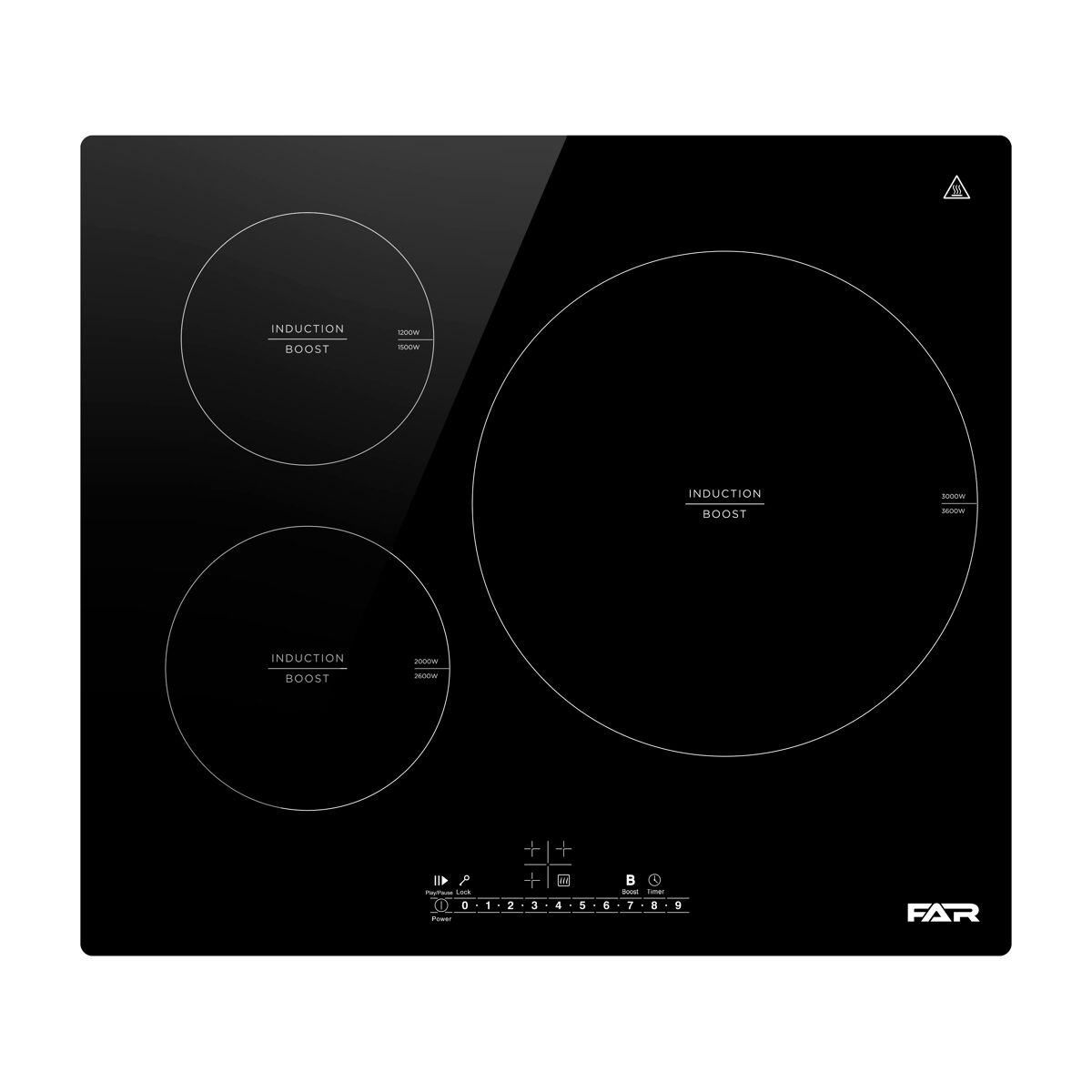 Placa de inducción FAR FA-BIIH-2025