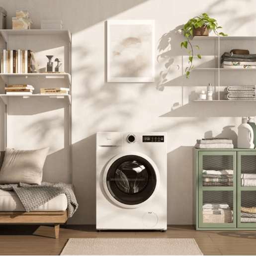 Máquina de lavar roupa MIDEA MF110W90BA10W-ES 9kg 1400 RPMt
