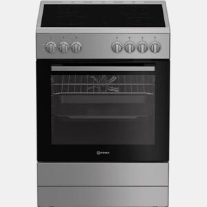 Fogão INDESIT I6V5PMS vitrocerâmica 60cm e forno 66 litros