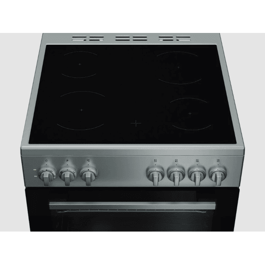 Fogão INDESIT I6V5PMS vitrocerâmica 60cm e forno 66 litros