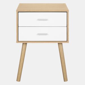 Mesa de cabeceira ARCADIA II com 2 gavetas