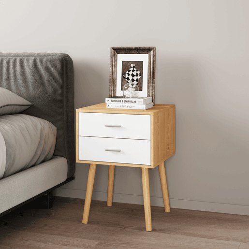 Mesa de cabeceira ARCADIA II com 2 gavetas