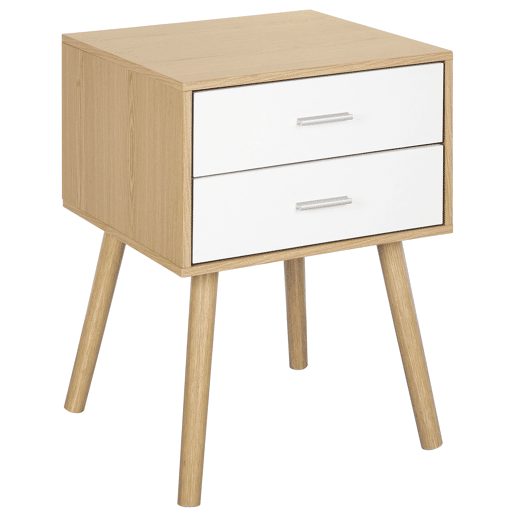 Mesa de cabeceira ARCADIA II com 2 gavetas