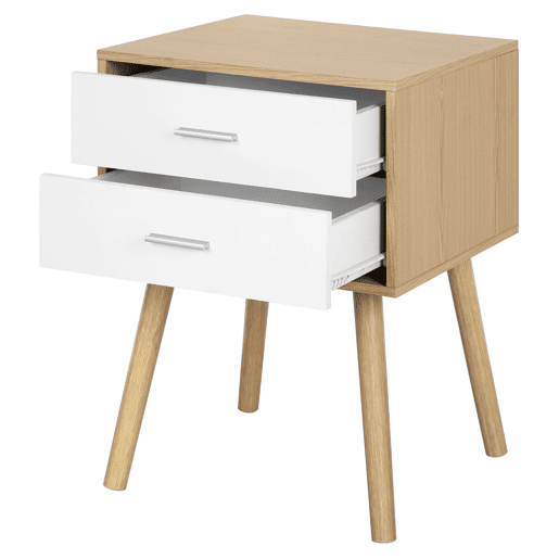 Mesa de cabeceira ARCADIA II com 2 gavetas