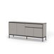 Aparador 4 puertas crema y negro LORENZA Aparador 4 puertas crema y negro LORENZA Negro/ Beige
