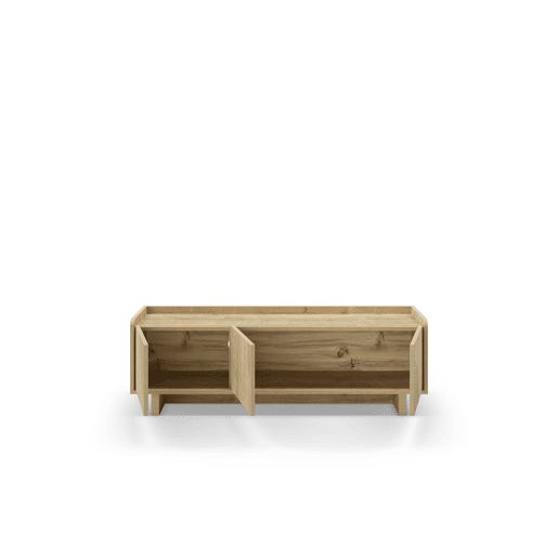 Móvel de TV DAIRA 3 portas 140cm carvalho