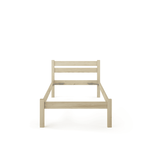 Cama NORDIC 90x190cm madeira maciça polida