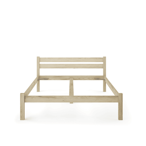 Cama NORDIC 140x190cm madeira maciça polida